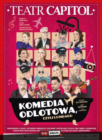 Piła Wydarzenie Spektakl "Komedia Odlotowa, czyli Lumbago " 25. Festiwal Teatralny Teatr Pasja Rodzinna