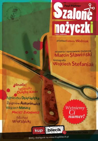 Piła Wydarzenie Spektakl Szalone nożyczki - 25 Festiwal Teatralny Teatr Pasja Rodzinna