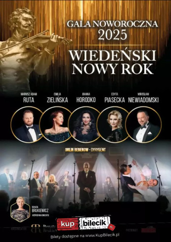 Piła Wydarzenie Koncert Gala Noworoczna Wiedeński Nowy Rok