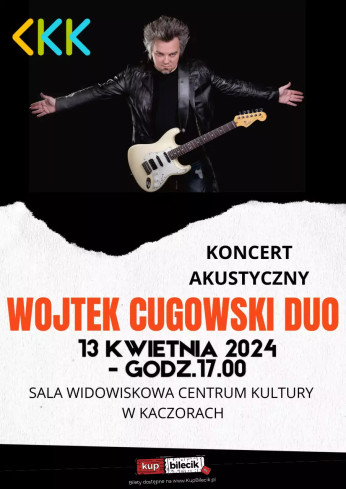 Kaczory Wydarzenie Koncert Wojtek Cugowski Duo - koncert akustyczny