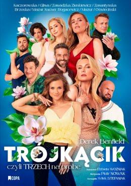 Wałcz Wydarzenie Spektakl Trójkącik, czyli trzech na próbę