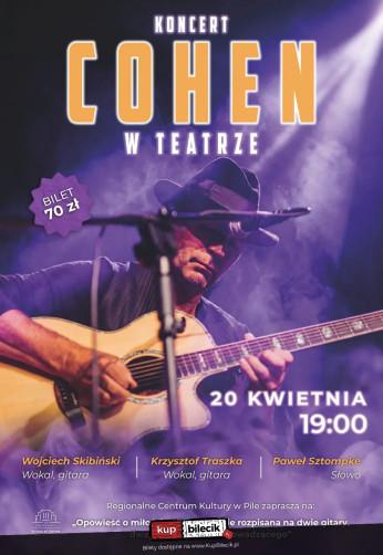 Piła Wydarzenie Koncert Cohen w teatrze